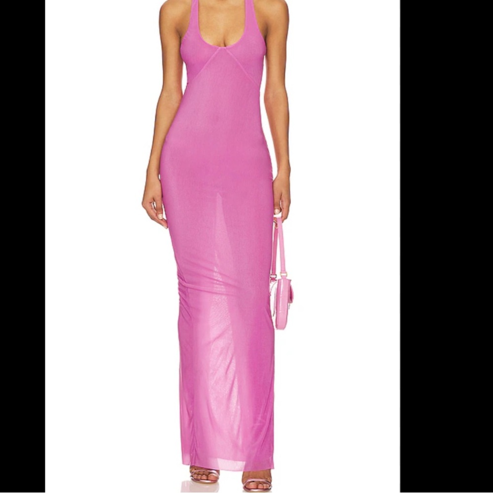 REVOLVE H:ours giadq Pink Maxi Dress size small